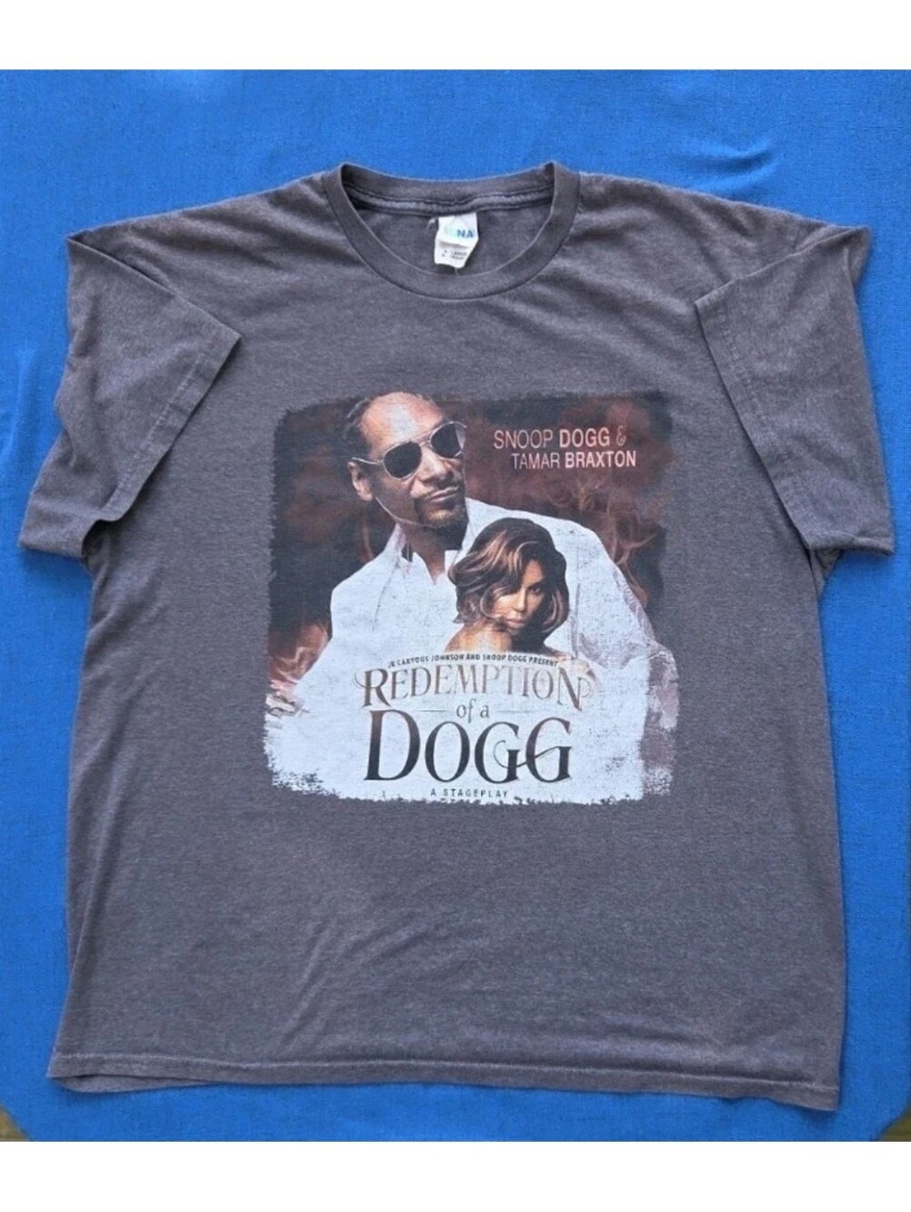 Snoop Dogg Redemption Of A Dogg Stage Play Rap Tshirt Mens